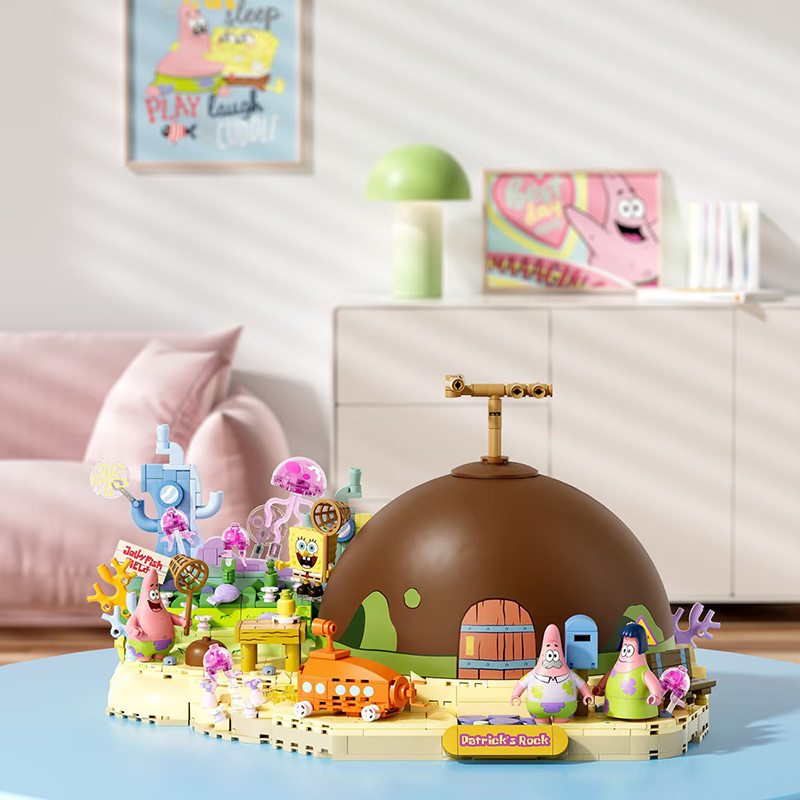 Kids First Education - Sünger Bob Patrick Yıldız Kaya Evi
