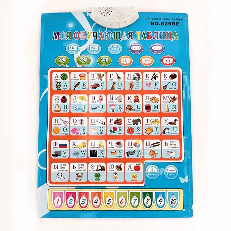 Abc Kids Early Education - Rus dili elektronik bebek ABC alfabe