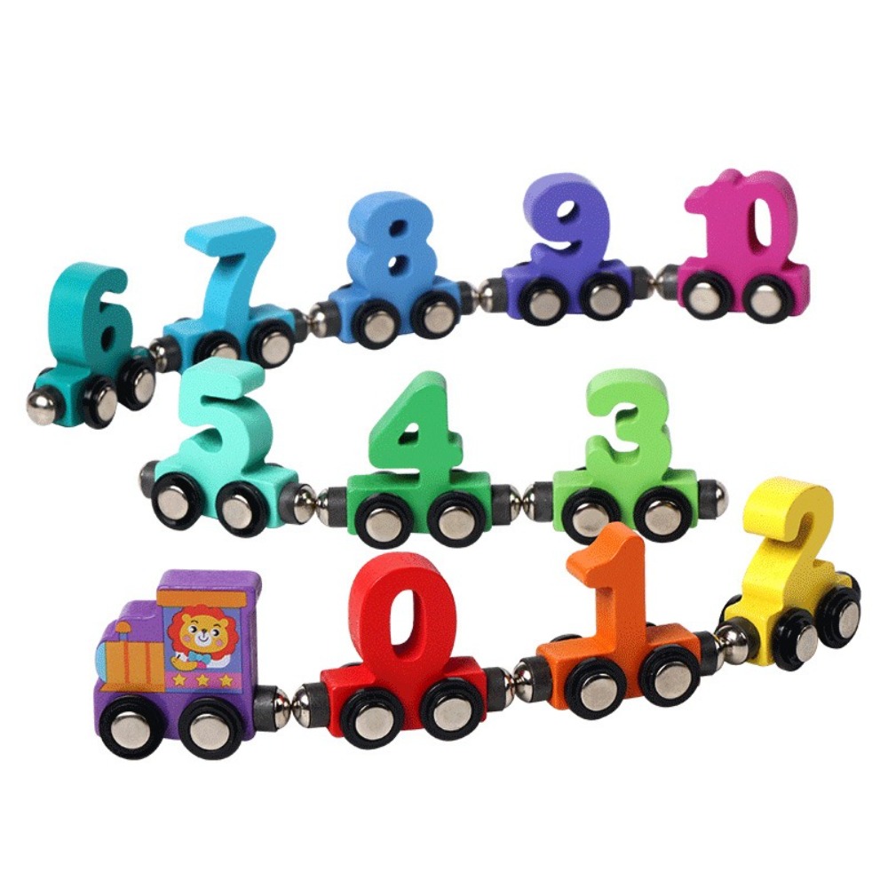 Kids Education Number - 1 set 0-10 Sayılı Dijital Tren