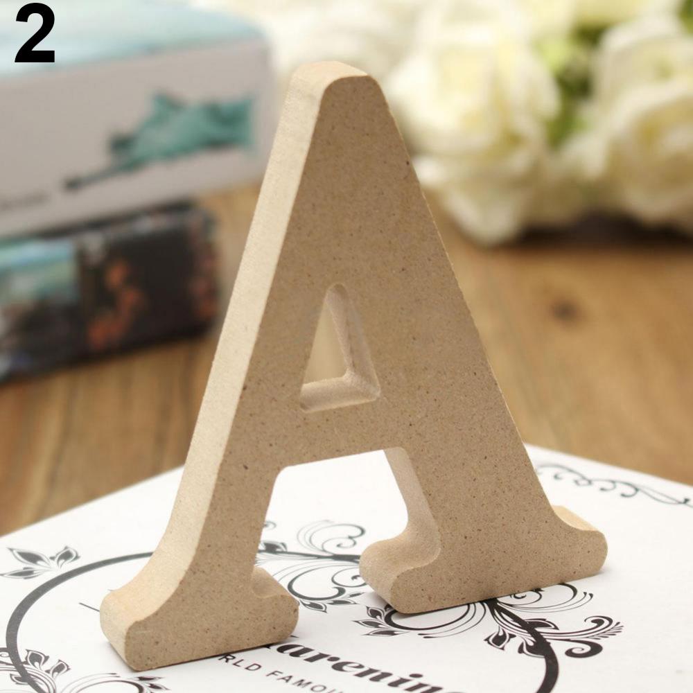 Kids Education Name - 10 cm Bağlantısız A-Z Ahşap Harfler