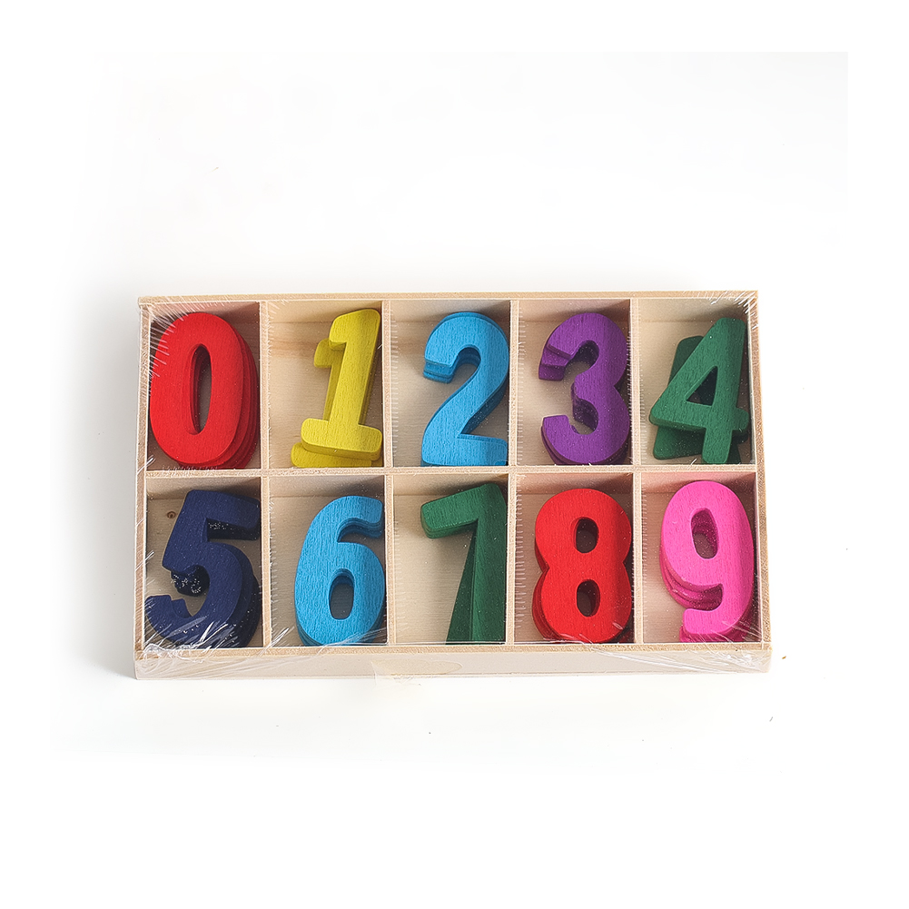 Ahşap Numaraları Bitmemiş El S - Kids Education Name incelemesi ve fiyatı