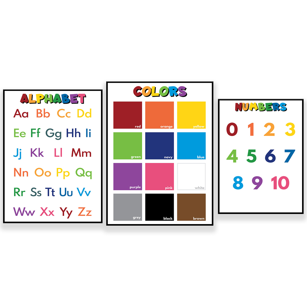 RENK İSİMLERİ, HARFLER, ÇOCUKL - Kids Education Name incelemesi ve fiyatı