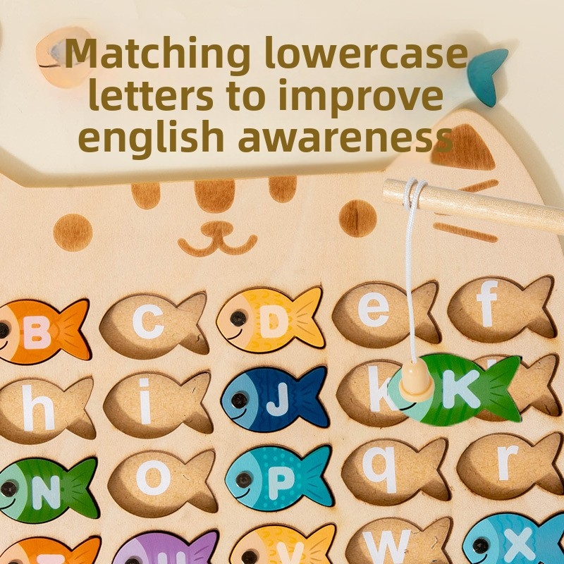 Ahşap Manyetik Balık Tutma Oyu - Abc Kids Early Education incelemesi ve fiyatı