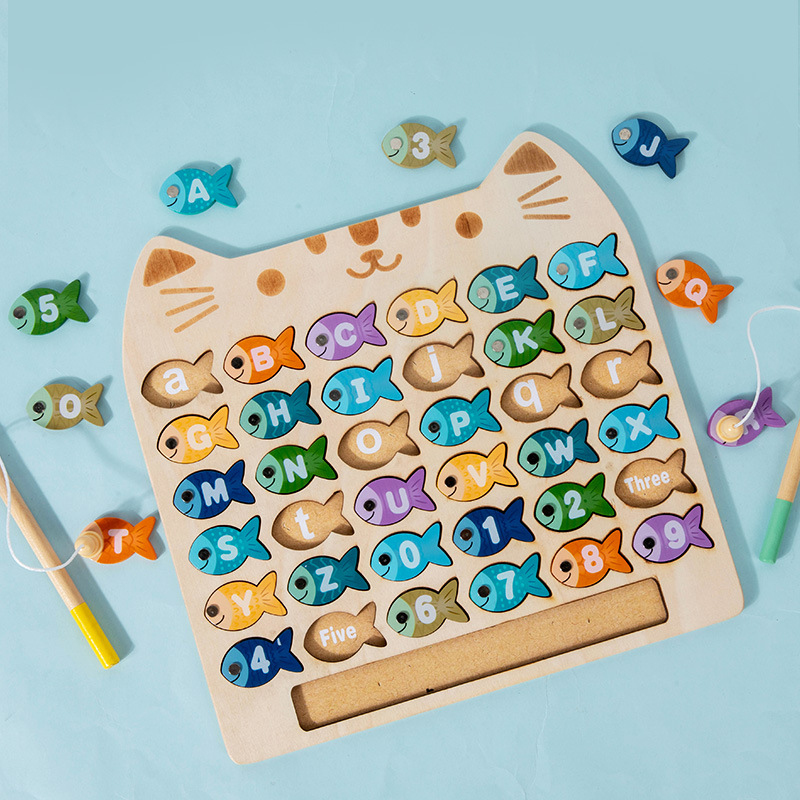 Ahşap Manyetik Balık Tutma Oyu - Abc Kids Early Education incelemesi ve fiyatı