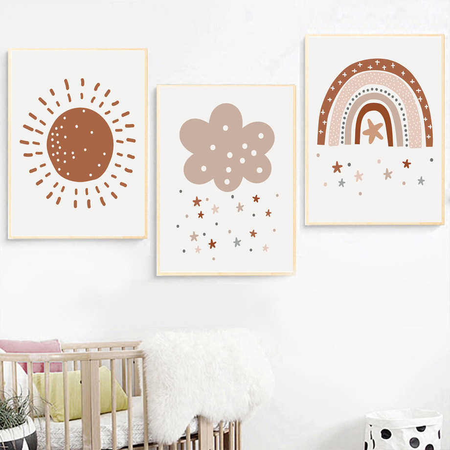 Bohem Tarzı Bebek Odası Poster - Kids Education Name incelemesi ve fiyatı